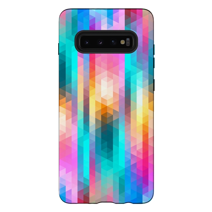 Galaxy S10 plus StrongFit Vivid Pattern V by Art Design Works