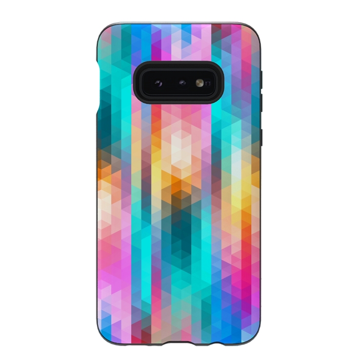 Galaxy S10e StrongFit Vivid Pattern V by Art Design Works