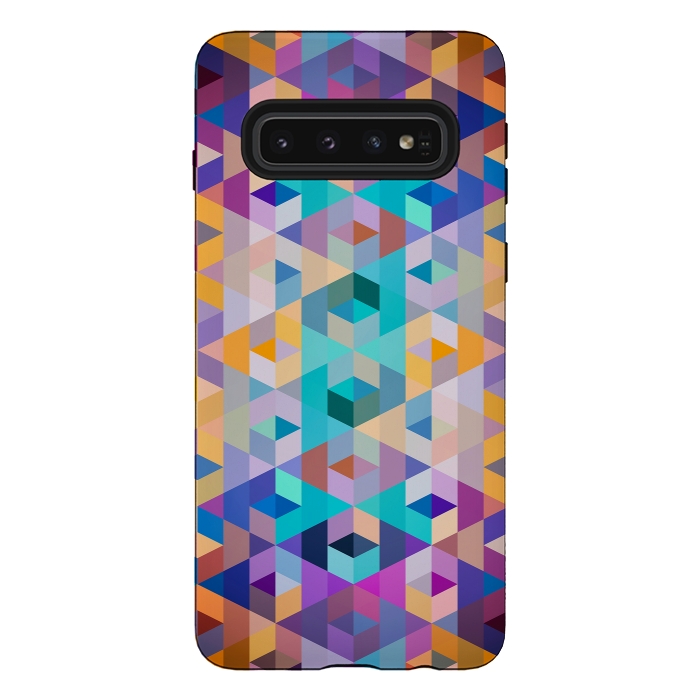 Galaxy S10 StrongFit Vivid Pattern III by Art Design Works