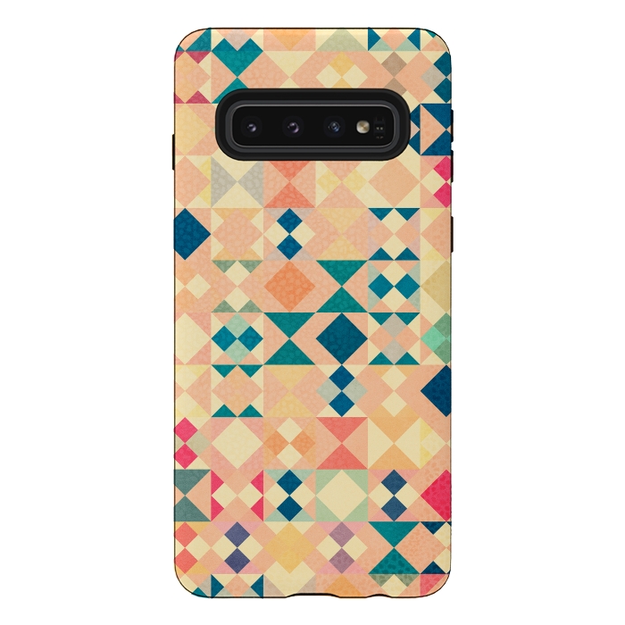 Galaxy S10 StrongFit Vivid Pattern IV by Art Design Works