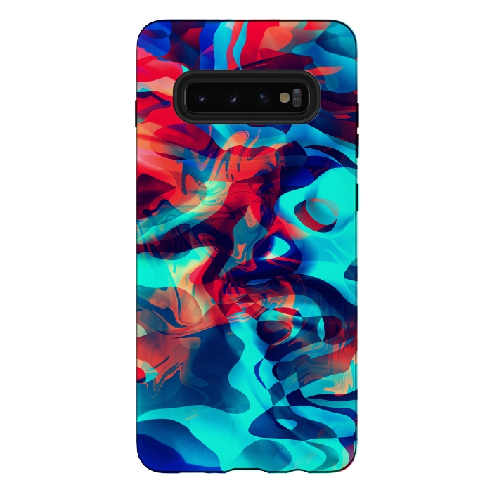 Galaxy S10 plus StrongFit Vivid Abstraction I by Art Design Works