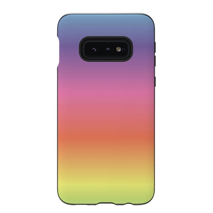 Galaxy S10e StrongFit RAINBOW SHADES by MALLIKA