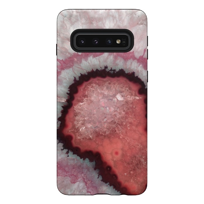 Galaxy S10 StrongFit Coral Agate by  Utart