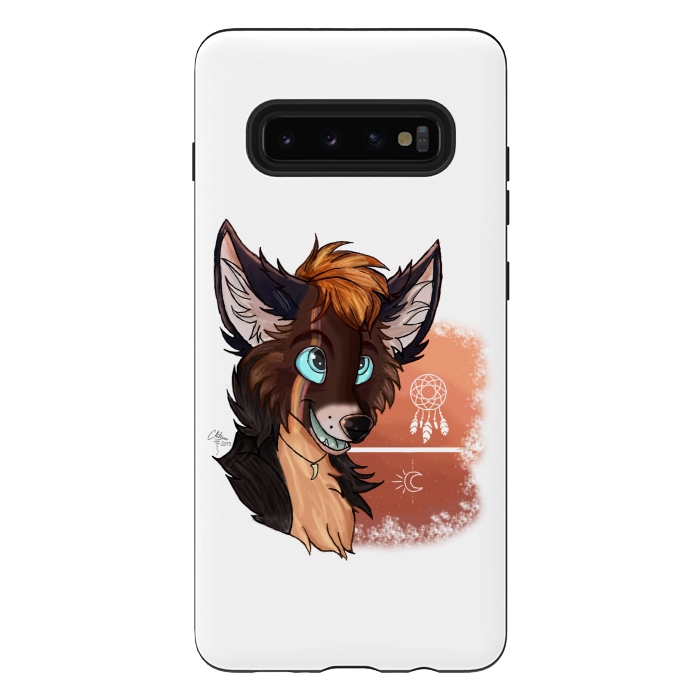 Galaxy S10 plus StrongFit Furry by Chiterra