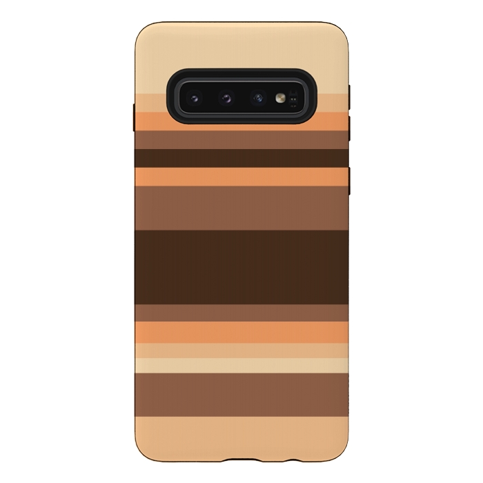 Galaxy S10 StrongFit Stripes Pattern by Dhruv Narelia
