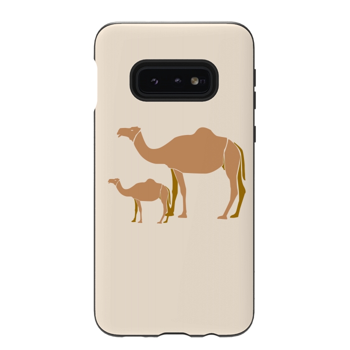 Galaxy S10e StrongFit Camel Mother by Creativeaxle