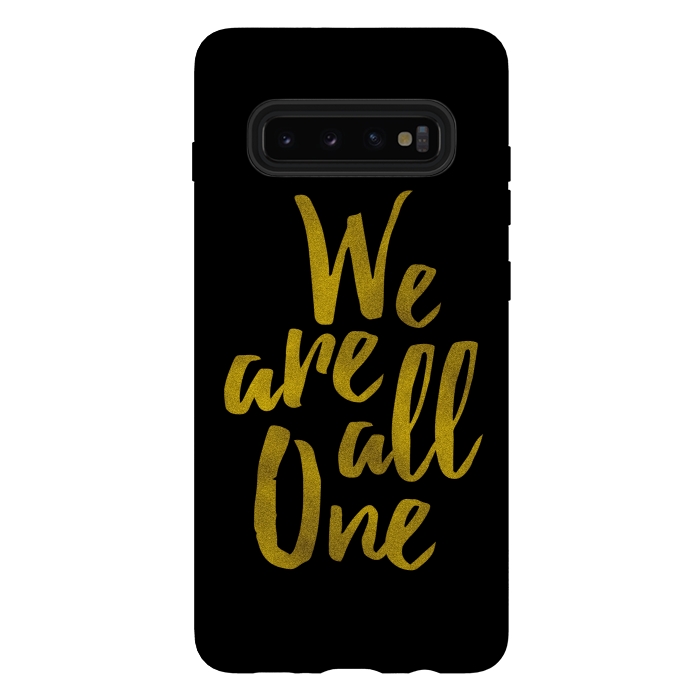 Galaxy S10 plus StrongFit We Are All One by Majoih