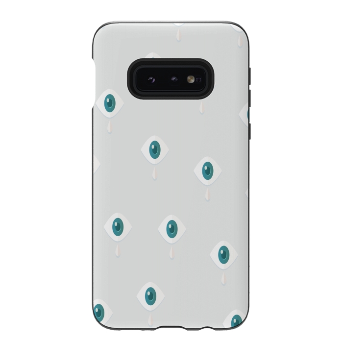 Galaxy S10e StrongFit S.Blue Eyes by Joanna Vog