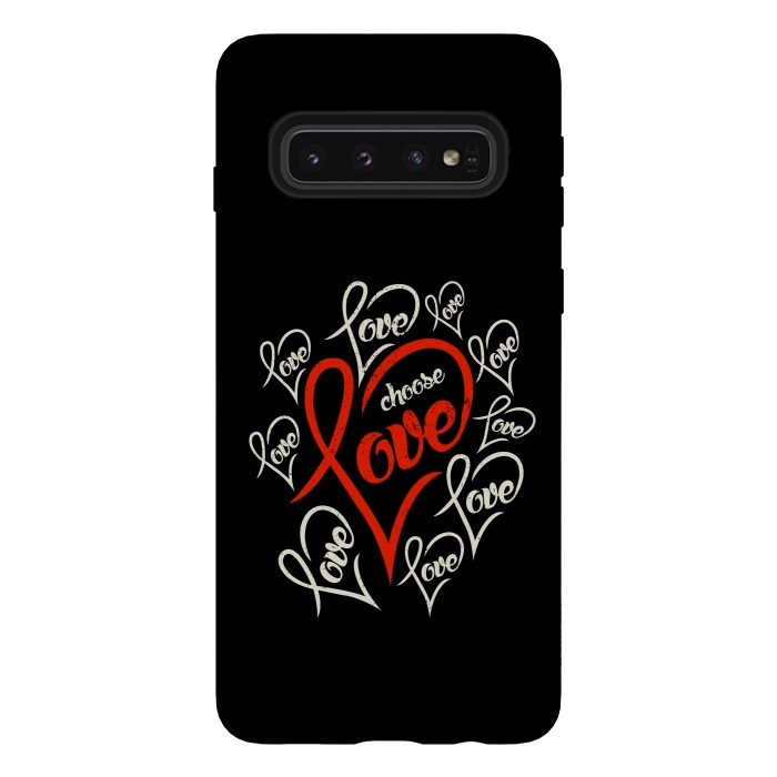 Galaxy S10 StrongFit choose love by TMSarts