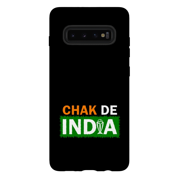 Galaxy S10 plus StrongFit cricket chak de india by TMSarts