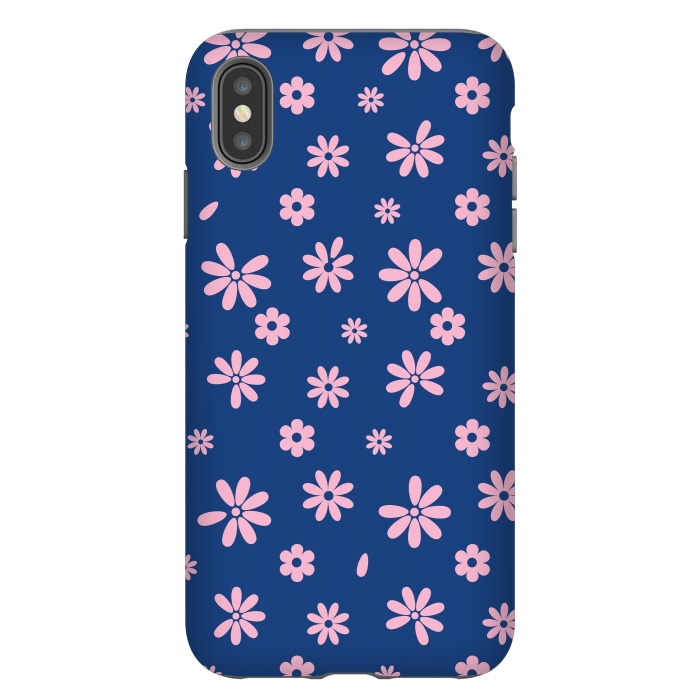 iPhone Xs Max StrongFit Flowers and Petals by Bledi
