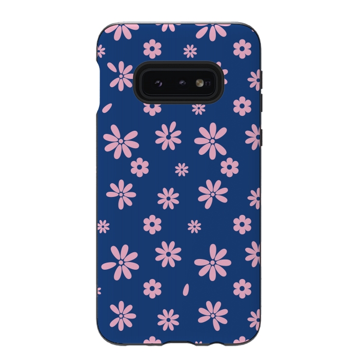 Galaxy S10e StrongFit Flowers and Petals by Bledi