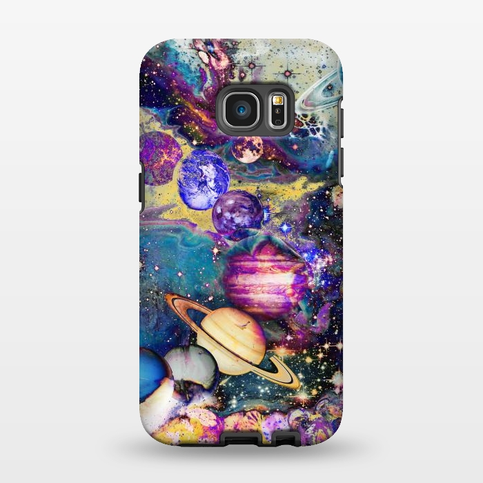 Galaxy S7 EDGE StrongFit Psychedelic Universe by Oana 