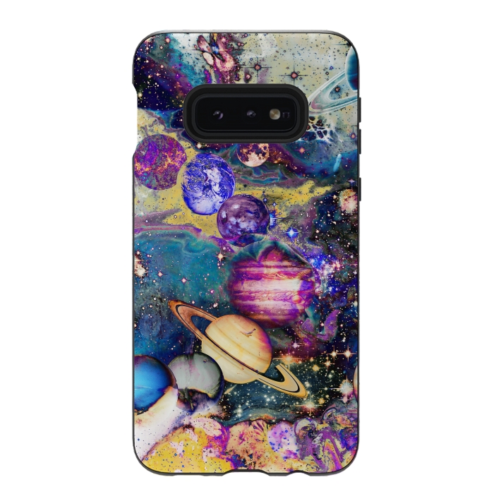 Galaxy S10e StrongFit Psychedelic Universe by Oana 