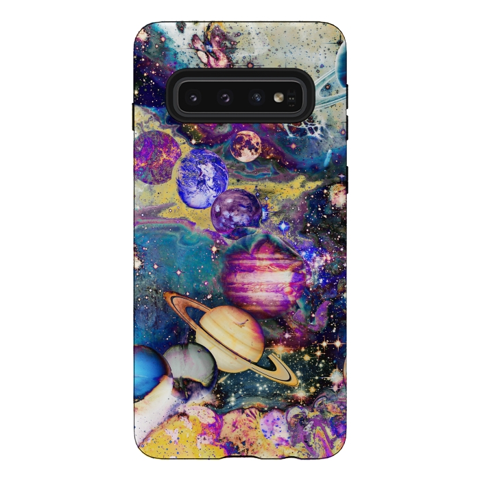 Galaxy S10 StrongFit Psychedelic Universe by Oana 