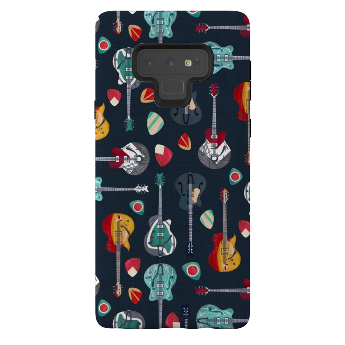 Galaxy Note 9 StrongFit Rockabilly Rock by gingerlique