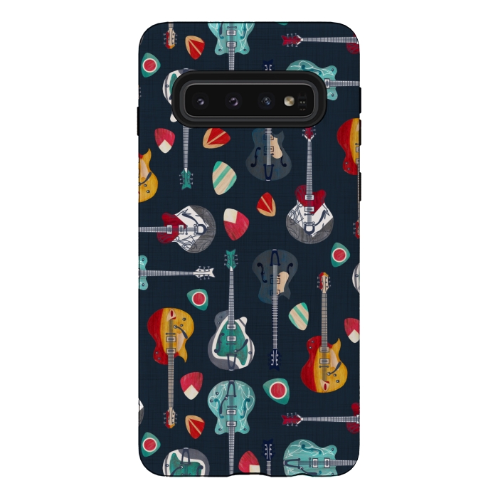 Galaxy S10 StrongFit Rockabilly Rock by gingerlique
