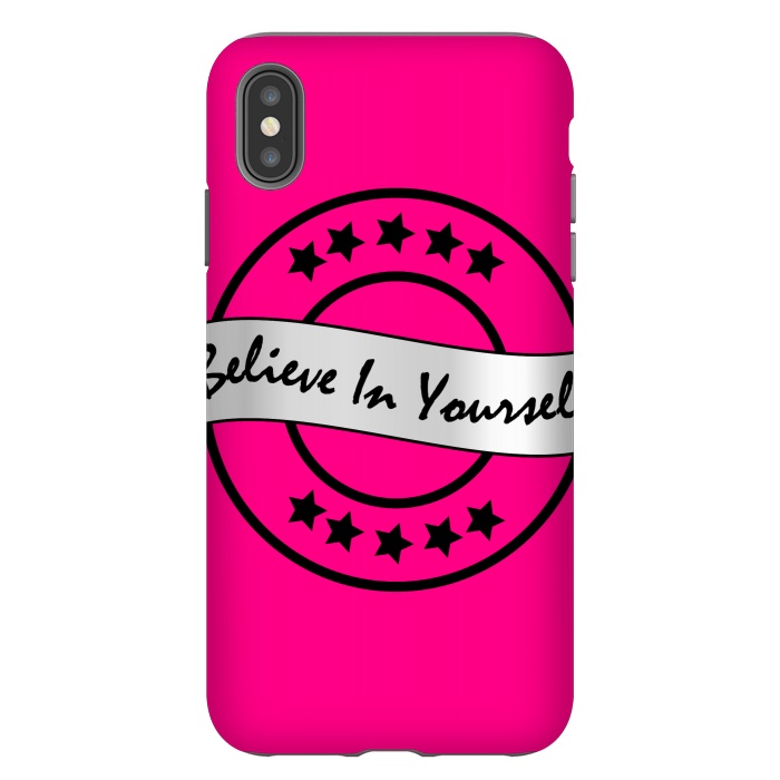 iPhone Xs Max StrongFit BELIEVE IN YOURSELF by MALLIKA
