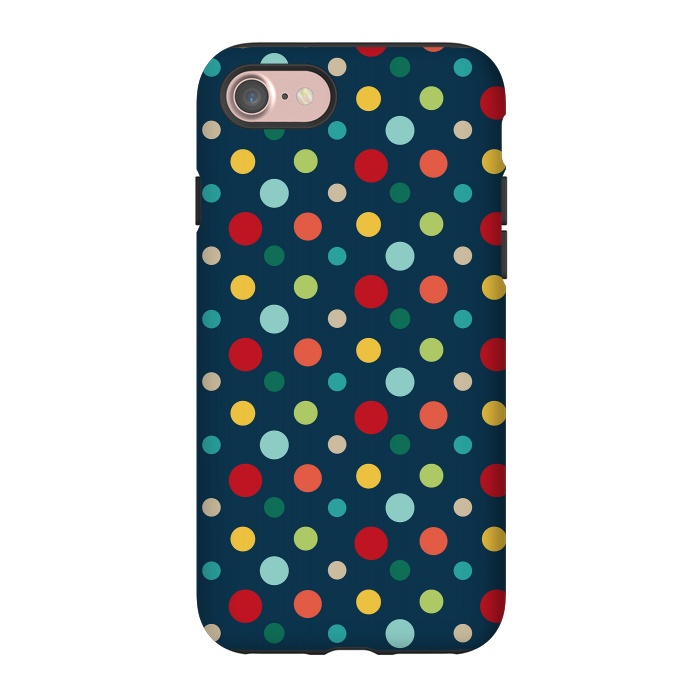 iPhone 7 StrongFit Summer Dots by Majoih