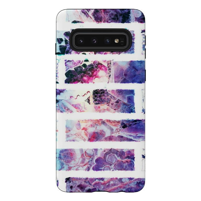 Galaxy S10 StrongFit Marble brick by CAS