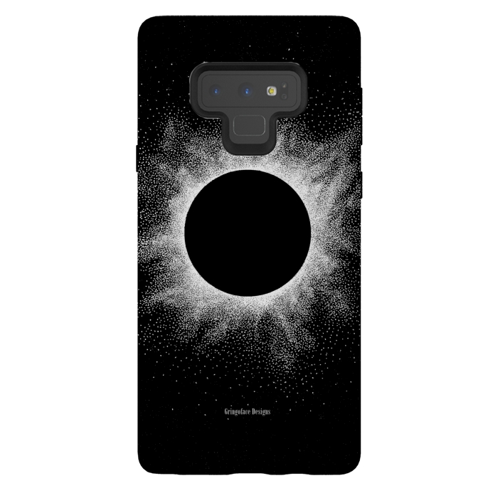Galaxy Note 9 StrongFit Eclipse - Dotwork by Gringoface Designs