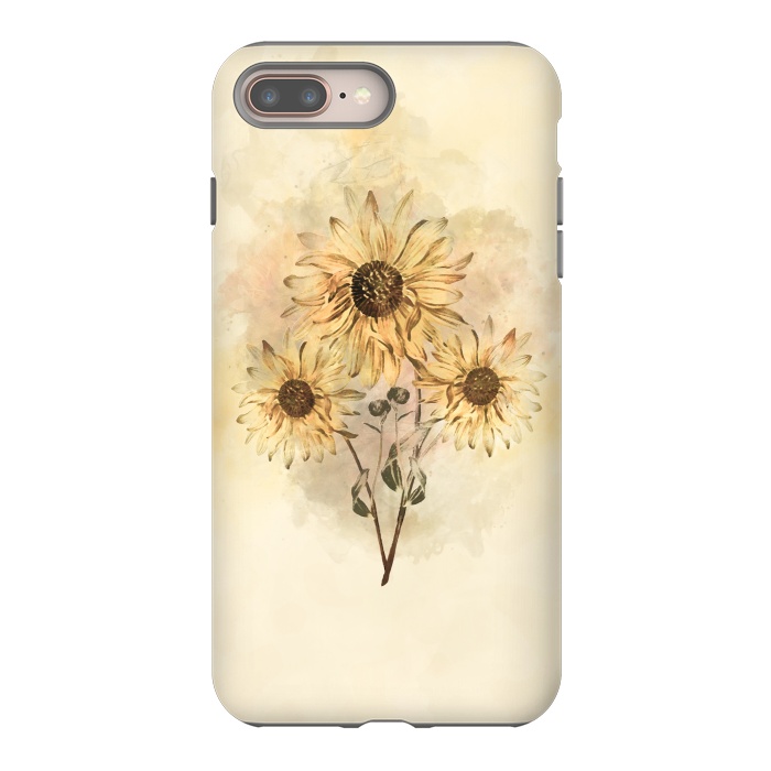 iPhone 7 plus StrongFit Sunflower Bouquet by Creativeaxle