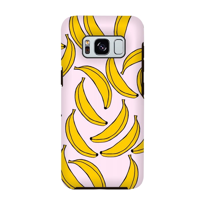 Galaxy S8 StrongFit Cute Bananas by Karolina