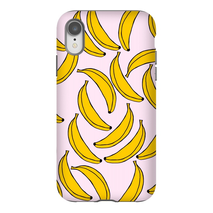 iPhone Xr StrongFit Cute Bananas by Karolina