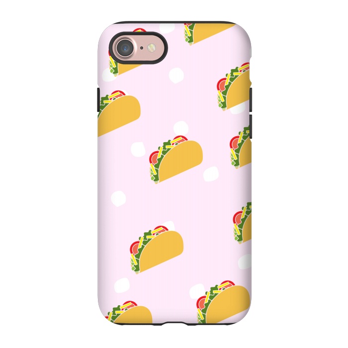 iPhone 7 StrongFit Cute Tacos by Karolina