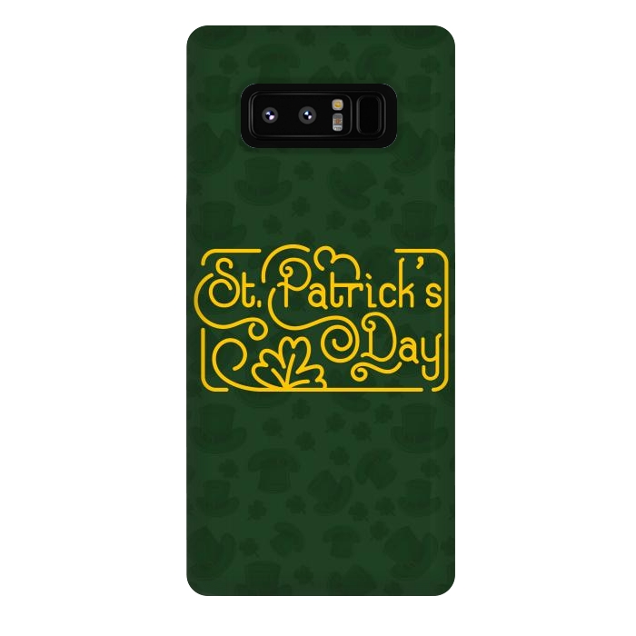 Galaxy Note 8 StrongFit St. Patricks Day by Signature Collection