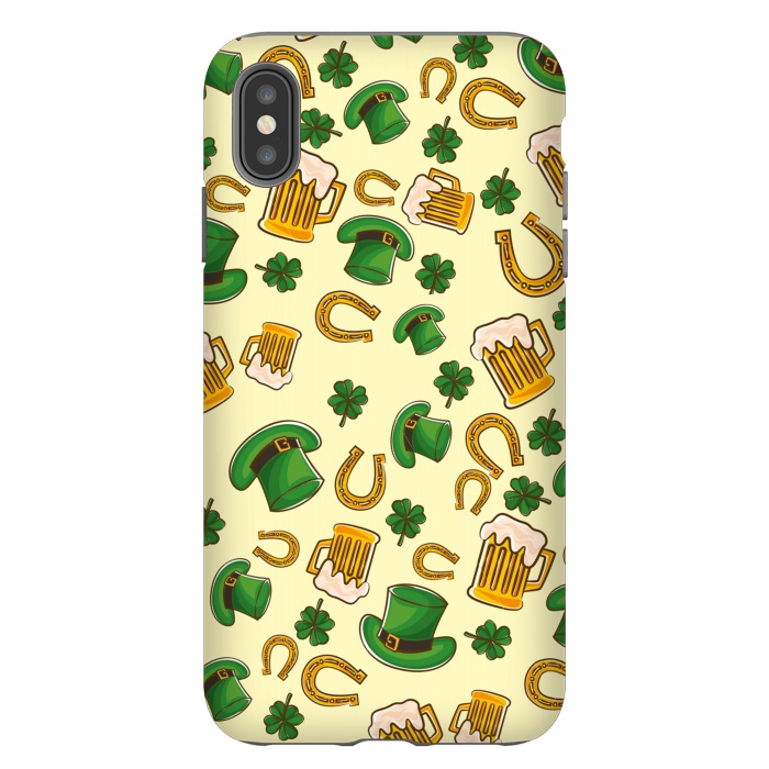 iPhone Xs Max StrongFit Irish Pattern by Signature Collection