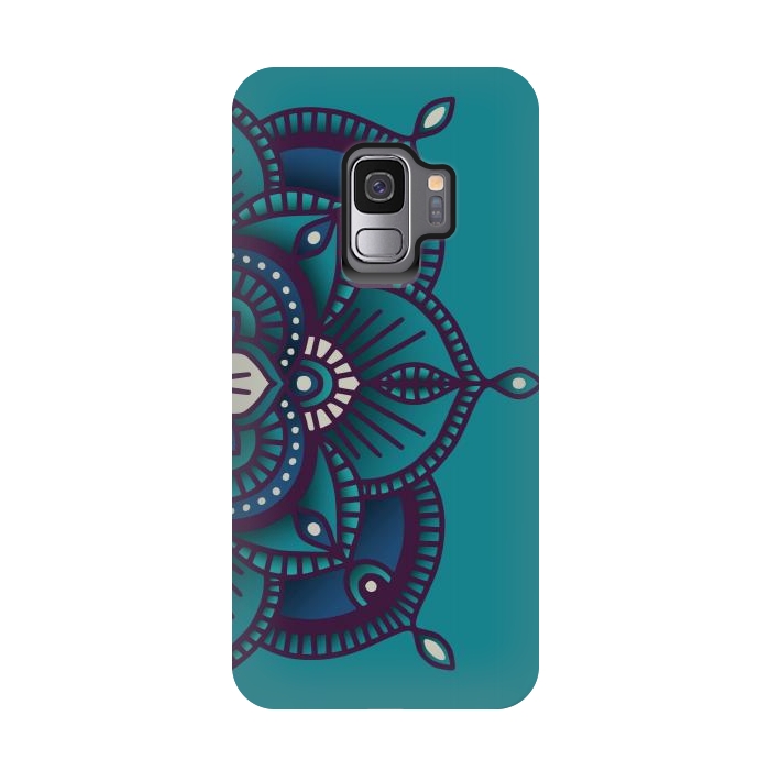 Galaxy S9 StrongFit Colorful Mandala Pattern Design 24 by Jelena Obradovic