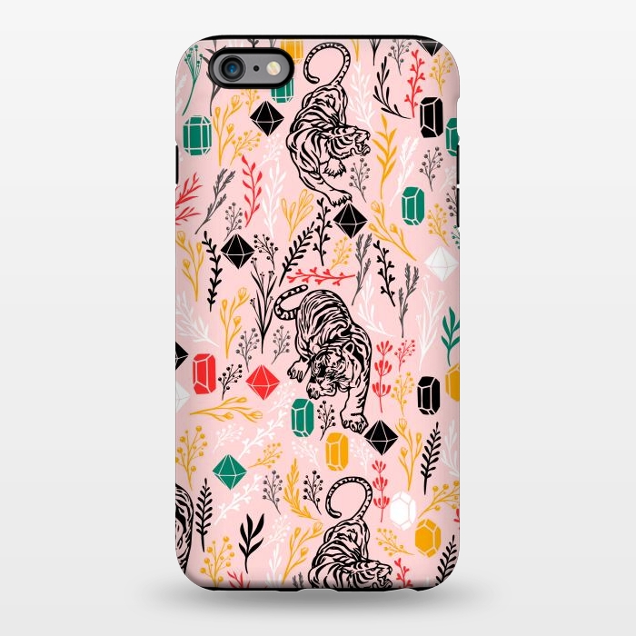 iPhone 6/6s plus StrongFit Cute Tiger by Karolina