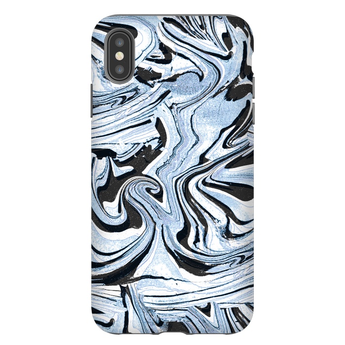 iPhone Xs Max StrongFit Liquid marble street art by Oana 