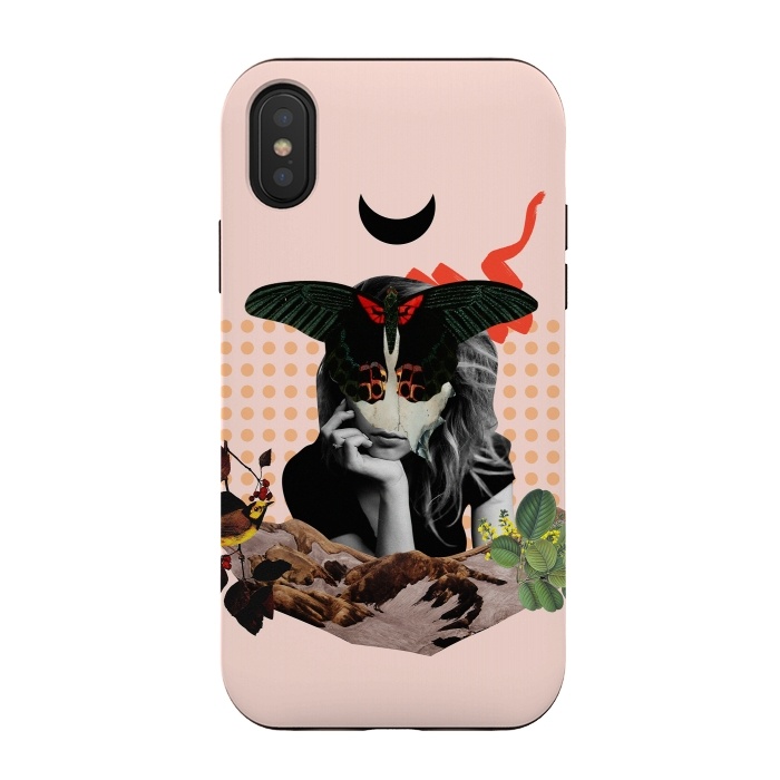 iPhone Xs / X StrongFit black moon spell by MARCOS COELHO