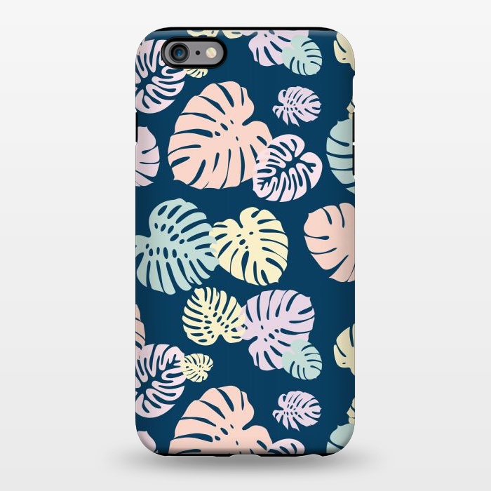 iPhone 6/6s plus StrongFit Multicolor Tropical Leaves 2 by Bledi