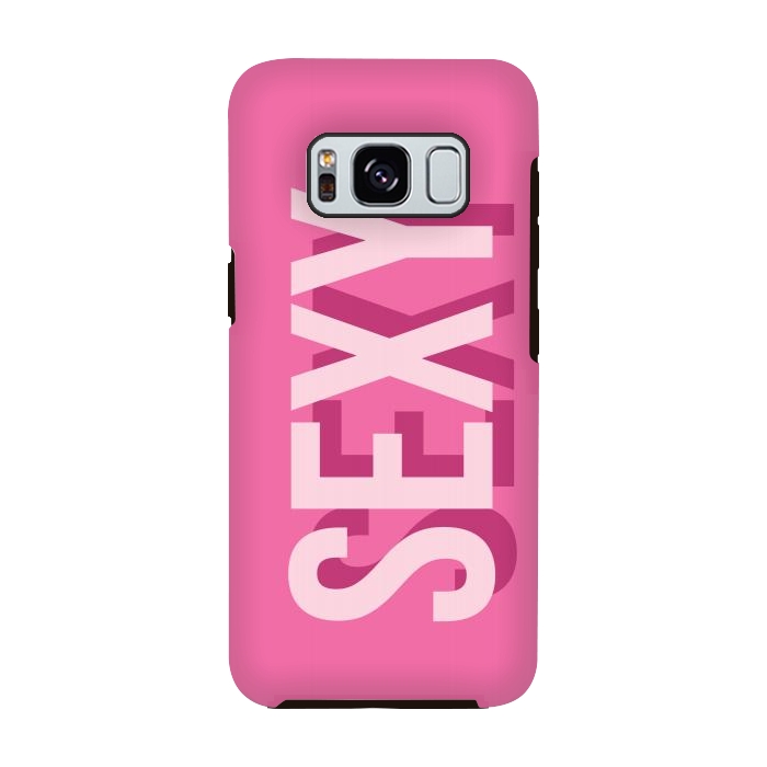 Galaxy S8 StrongFit Sexy Pink by Dellán