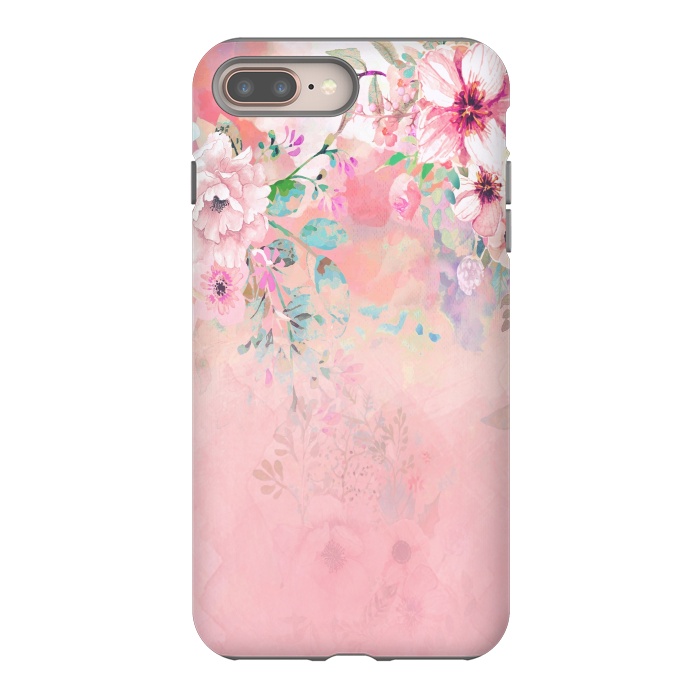 iPhone 7 plus StrongFit Botanical Fragrances in Blush Cloud-Ιmmersed by ''CVogiatzi.