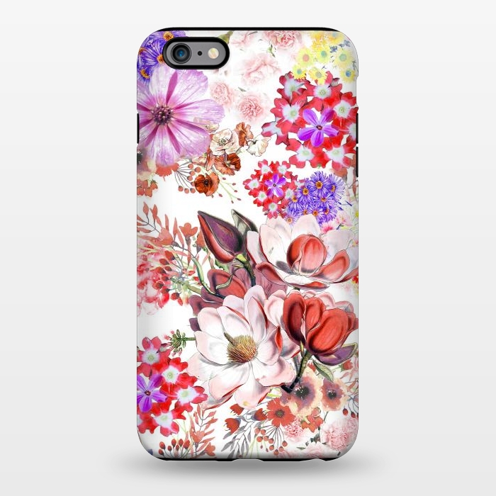iPhone 6/6s plus StrongFit Romantic flowers botanical painting by Oana 