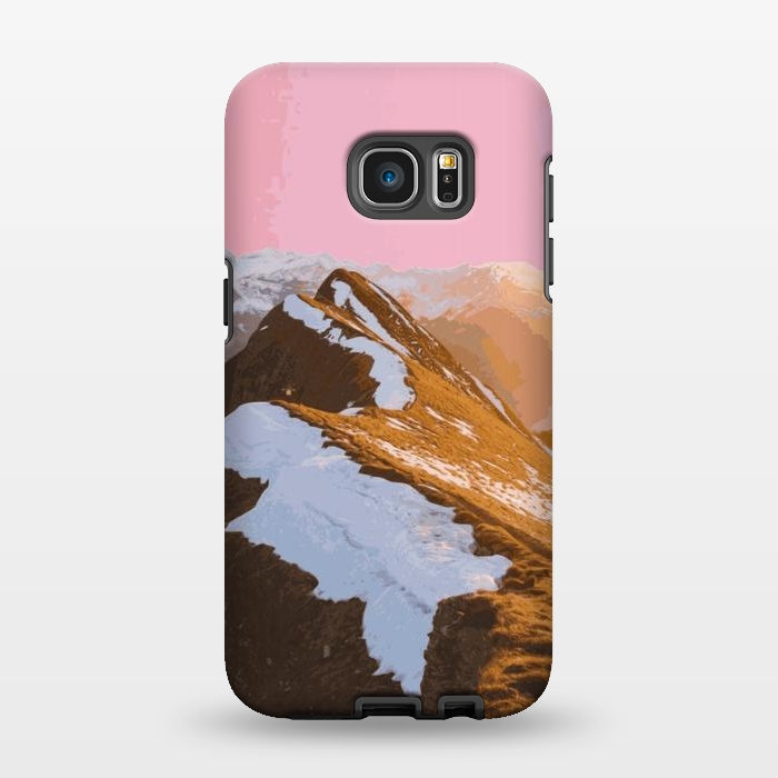 Galaxy S7 EDGE StrongFit Gum Mountain by Zala Farah
