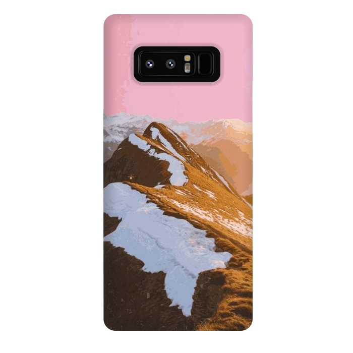 Galaxy Note 8 StrongFit Gum Mountain by Zala Farah