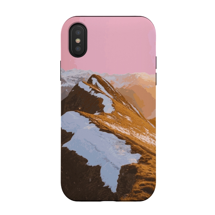 iPhone Xs / X StrongFit Gum Mountain by Zala Farah