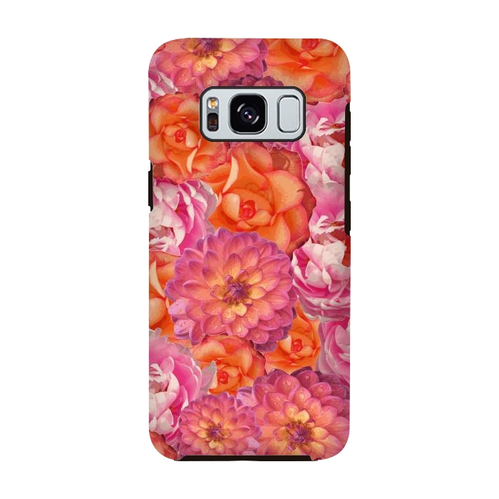 Galaxy S8 StrongFit Summer Flowers by Zala Farah