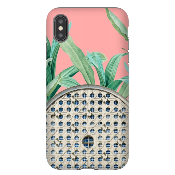 iPhone Xs Max StrongFit Tropic Arc by Zala Farah