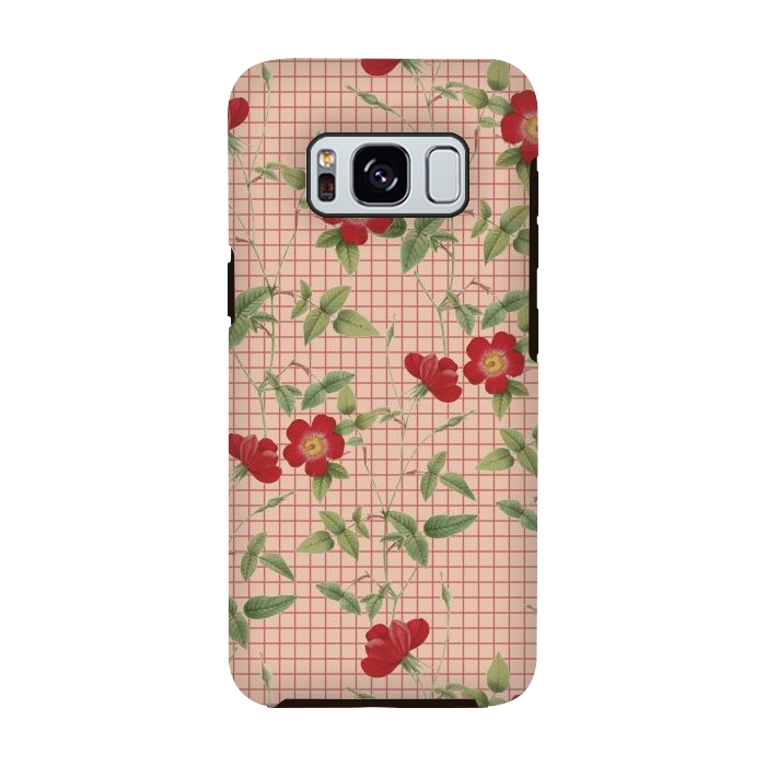 Galaxy S8 StrongFit Red Roses by Zala Farah