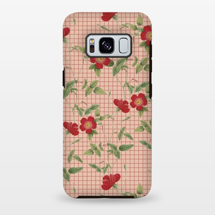 Galaxy S8 plus StrongFit Red Roses by Zala Farah
