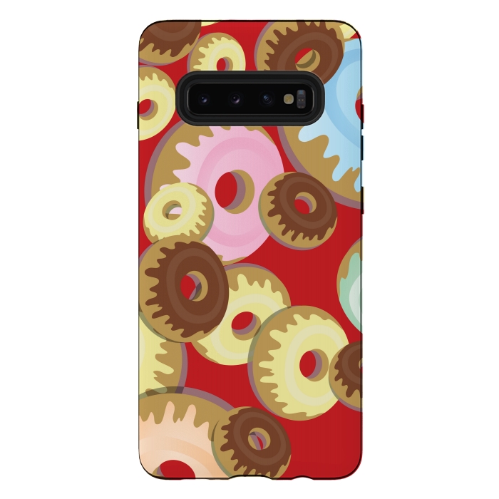 Galaxy S10 plus StrongFit donuts love  by MALLIKA