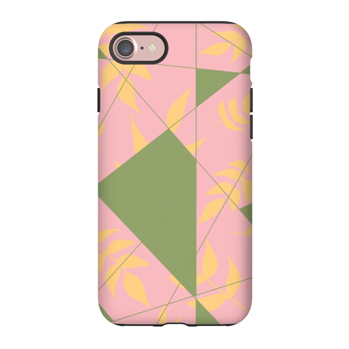 iPhone 7 StrongFit Cute leaves by CAS
