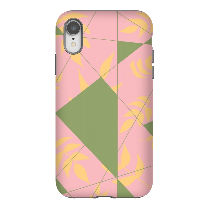 iPhone Xr StrongFit Cute leaves by CAS
