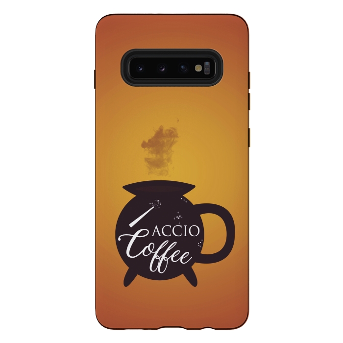 Galaxy S10 plus StrongFit Accio Coffee by Mandy Porto